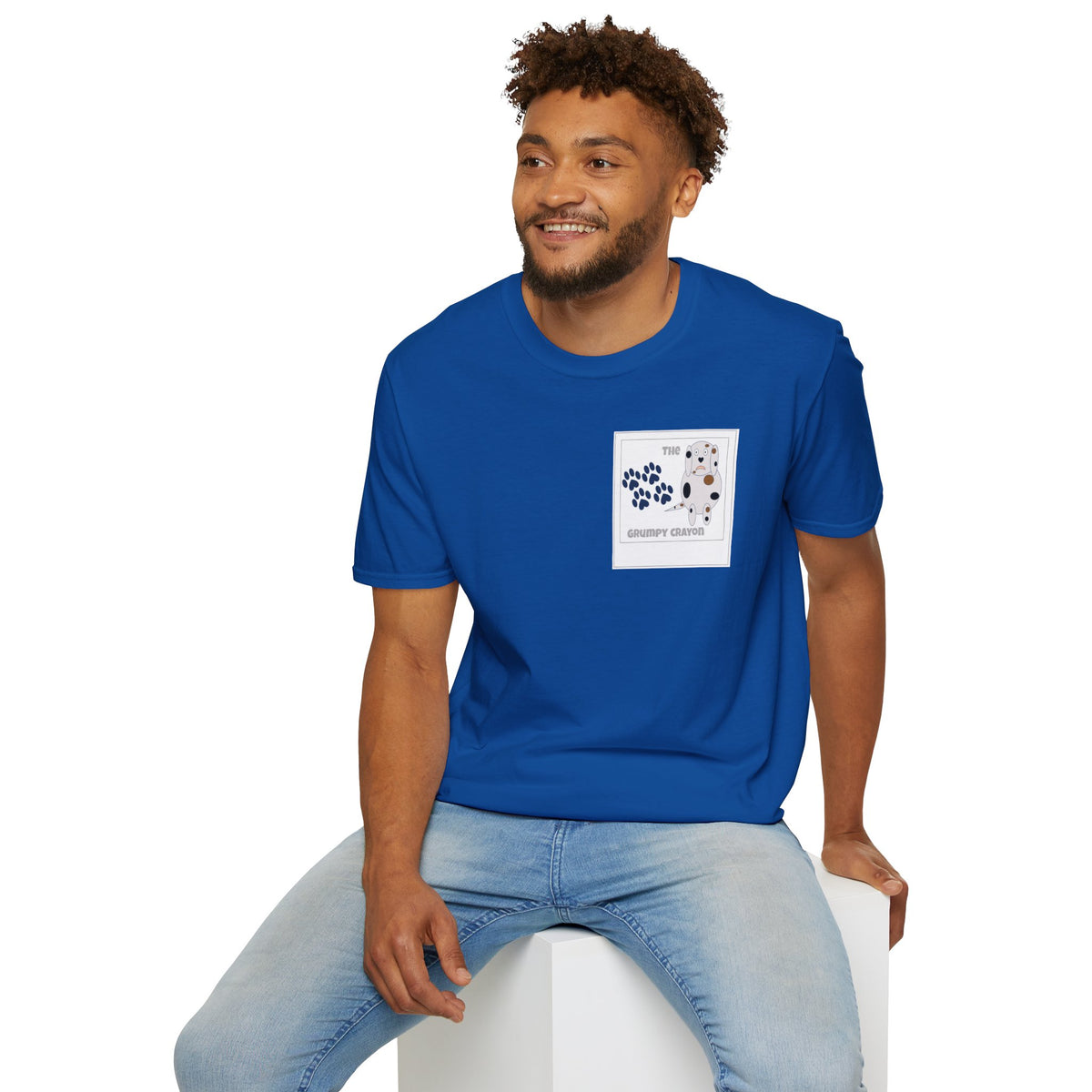 GC MERCH #3. Bentley the Grumpy Crayon T-Shirt-Adult