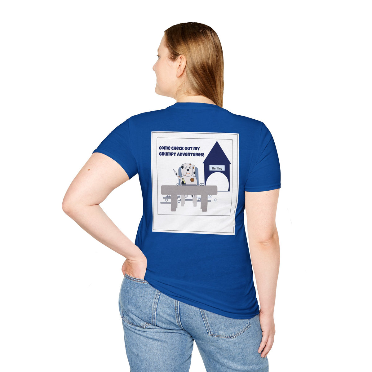 GC MERCH #3. Bentley the Grumpy Crayon T-Shirt-Adult