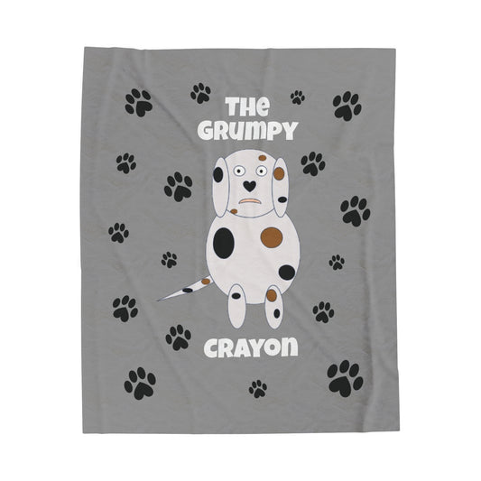 GC MERCH #2. The Grumpy Crayon Plush Blanket
