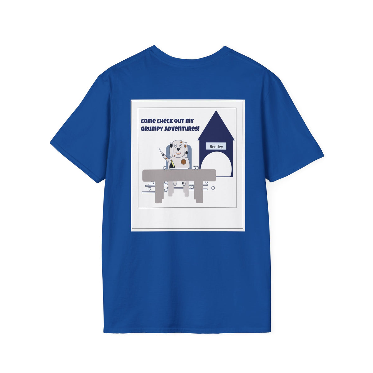 GC MERCH #3. Bentley the Grumpy Crayon T-Shirt-Adult